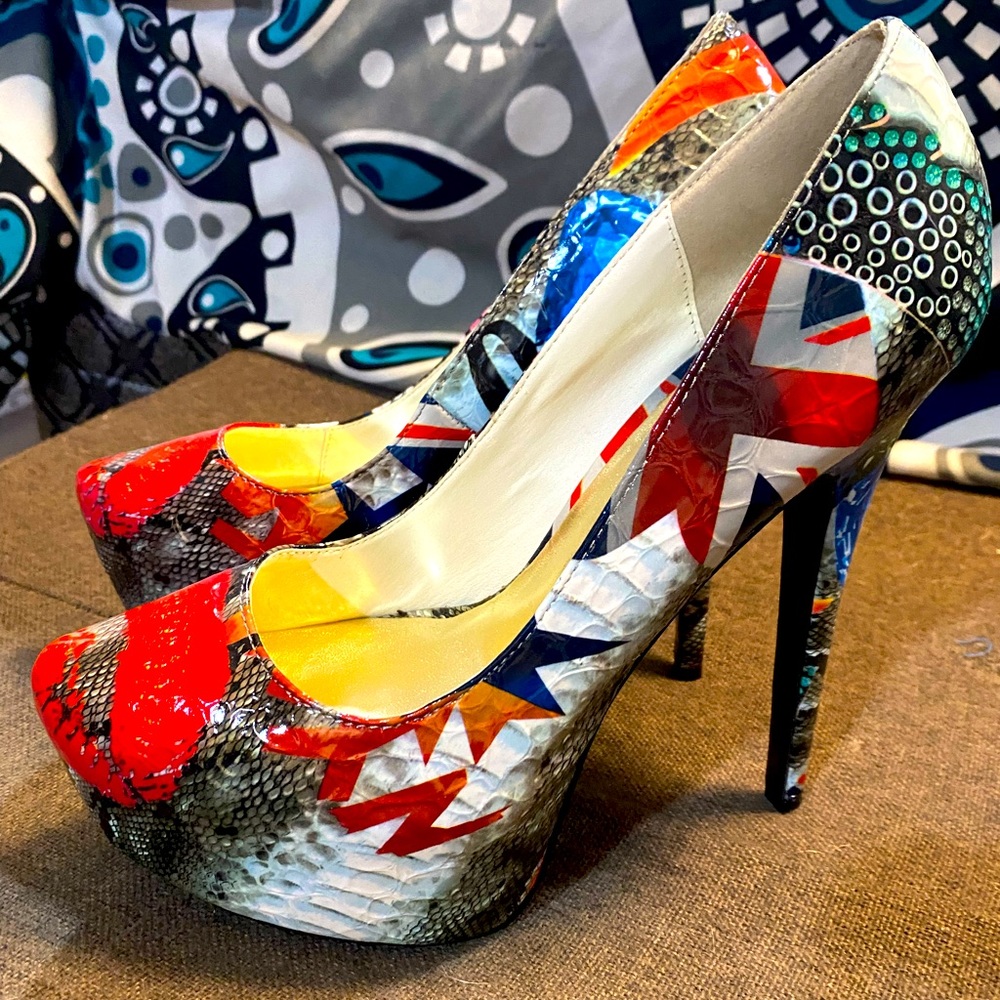Bumper hot high heels size 10